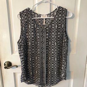 Patterned Tank Top